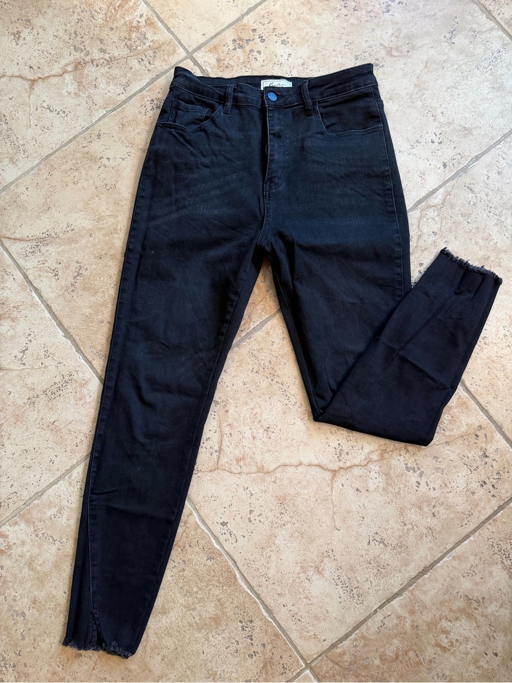 Kancan Black Skinny Jeans Waist 28